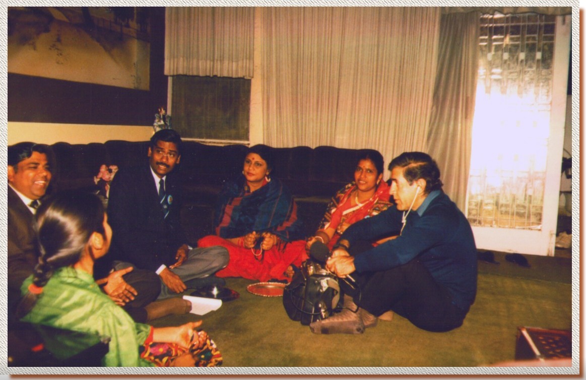 Экспонат #48. В гостях у сахаджа-йогов в Дели. Январь 1990 года